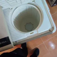 لباس شویی دوقلو در حد نو|ماشین لباسشویی و خشککن لباس|شاهرود, |دیوار