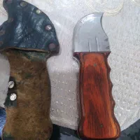 چاقو همراه با قلاف