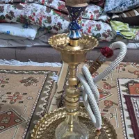 قلیون.برنجی.طعم.دوسیب.فاخر