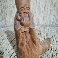 مجسمه چوبی دست ساز