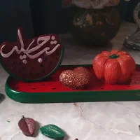 شمع یلدایی و سازهای سنگی|صنایع دستی و سایر لوازم تزئینی|پاکدشت, پارچین|دیوار