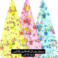 دستمال 40×40 وزن 60 گرم بسته 12 تایی|سفره، حوله، دستمال آشپزخانه|تبریز, |دیوار