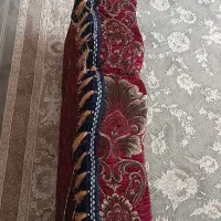 پشتی جفت مخمل برجسته نو، قابل شستشو|پشتی|خمینی‌شهر, |دیوار