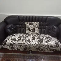 مبل چرم سالم|مبلمان خانگی و میز عسلی|قزوین, |دیوار