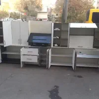 چهار دست کابینت هایگلاس و mdfدر حد نو|مصالح و تجهیزات ساختمان|تهران, خزانه|دیوار