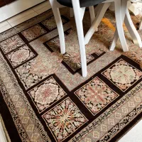 رانر رومیزی فرش اشپزخانه راهرو اتاق وسبد سیب زمینی