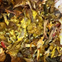 ضایعات غذا  رستوران آشغال گوشت حیوان