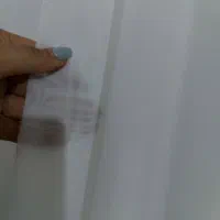 پرده حریر ساده نخ ترک