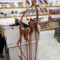 غزال و آهو  چوبی|مجسمه، تندیس، ماکت|مهاباد (آذربایجان غربی), |دیوار