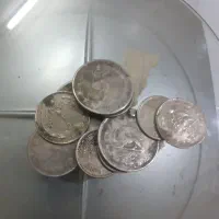 سکه نقره۴۰یا۴۱گرم عیارپائین