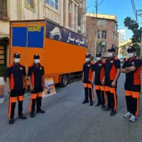 باربری ظریف اثاثیه منزل کارگر خالی اسباب کشی