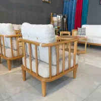 مبل راحتی مینی مال جدید چوب راش|مبلمان خانگی و میز عسلی|قم, دروازه چوبی|دیوار