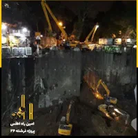تخریب گودبرداری پایدارسازی تاپ داون نیلینیگخاکبردا