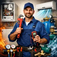 تعمیر پکیج و نصب شوفاژ دیواری،نصب پمپ آب و شیرآلات