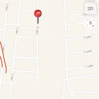 ۲۰۰ متر زمین/کوی صبا/کوچه۱۲ متری/آماده ساخت