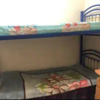 تخت دوطبقه فلزی به همراه ۲ تشک