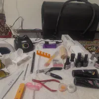 وسایل کامل کاشت ناخن و دستگاه پارافین تراپی