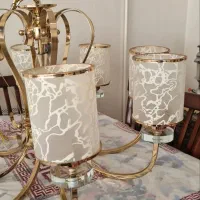 لوستر ۸ شاخه|لوستر و چراغ آویز|ملایر, |دیوار