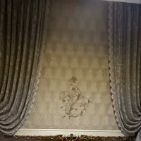 پرده زبرا دو مکانیزه با دکور روش