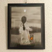 سفارش نقاشی برای روز پدر،ولنتاین،تولد و سالگرد ها|تابلو، نقاشی، عکس|گرگان, |دیوار