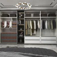 کمد دیواری|جاکفشی، کمد، دراور|اصفهان, اشکاوند|دیوار