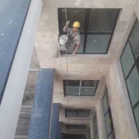 شستشوی نما و نورپردازی نما و  پیچ رول پلاک