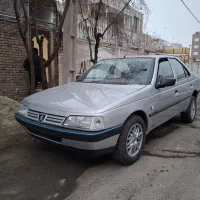 پژو ۸۳  نقره ای دوره رنگ