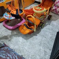 ست کالسکه و وسیله های سیسمونی نوزاد