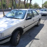 پژو405 نقره ای مدل 86