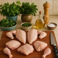 فروش مرغ گرم و قطعه بندی بصورت عمده