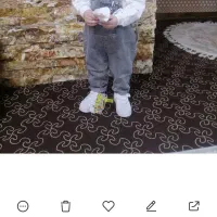 بلوز وشلوار پیش بندی و کفش|کفش و لباس بچه|الوند, |دیوار