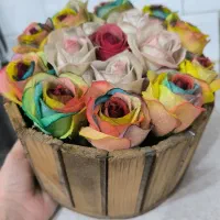 باکس چوبی گل