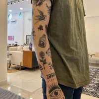 تتو مینیمال قیمت باور نکردنی|خدمات آرایشگری و زیبایی|ملارد, |دیوار