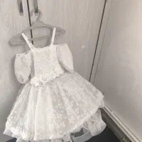 لباس سفید عروسکی بچه گانه|لباس|سرپل ذهاب, |دیوار