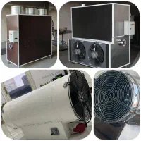 جت فن برقی/بخاری/هیتر گازی گازوییلی گلخانه مرغداری