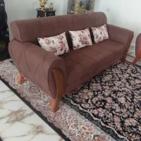 مبل راحتی ۷نفره در حد نو|مبلمان خانگی و میز عسلی|ماهیدشت, |دیوار