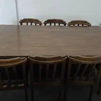 میز نهار خوری هشت نفره|میز و صندلی غذاخوری|شیرود, |دیوار