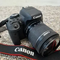 دوربین حرفه ای Canon EOS 750D همراه با لنز 18-55mm|دوربین عکاسی و فیلم‌برداری|مشهد, موعود|دیوار