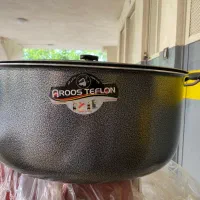 قابلمه تفلون عروس سایز ۵۴|ظروف پختوپز|سرخرود, |دیوار