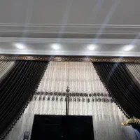 پرده پذیرایی ترک.. متراژ ۷متر د ۲مترو۹۰