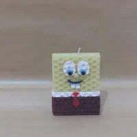 شمع باب اسفنجی با موم طبیعی