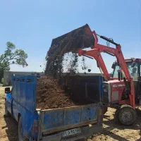 کود گاوی خاک باغچه