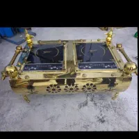 منقل های سوری طلایی و مشکی|اجاق گاز و لوازم برقی پختوپز|اهواز, کوی مهدیس|دیوار