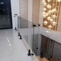 شیشه سکوریت جانپناه پله شیشه ای درب های اتومات