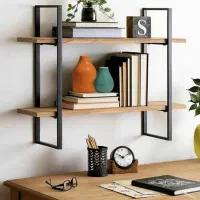 انواع قفسه و استند چوب-فلز|کتابخانه، شلف، قفسه‌های دیواری|دزفول, |دیوار