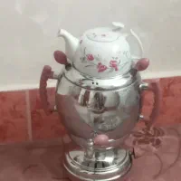سماور ۳ کاره نو اصلا استفاده نشده  برای جهاز بوده