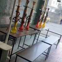 میز نیمکت کافه