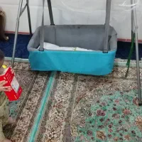 گهواره کودک دوتا مال دوقلو ها