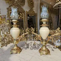 ساعت رومیزی شمعدونن کنارسالنی شمعدان|صنایع دستی و سایر لوازم تزئینی|مشهد, طلاب|دیوار