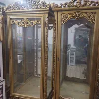 3عدد ویترین چوب راش